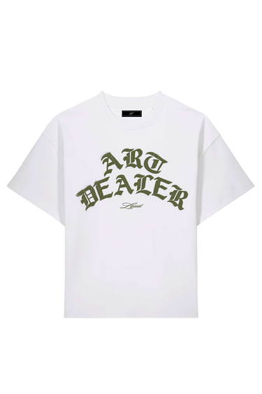 LOUD Art Dealer T-Shirt - White – front | LOUD streetwear