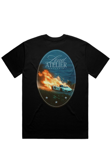 LOUD Flames T-Shirt - Live Look Loud