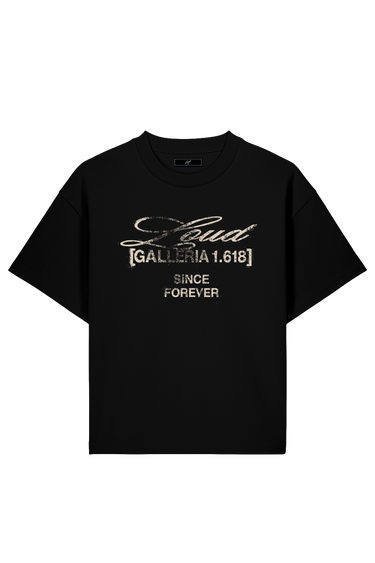 LOUD Art Dealer Since Forever T-Shirt - Black – front | LOUD streetwear