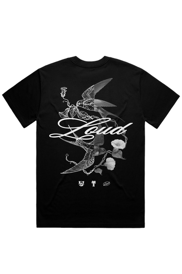 LOUD Line Bird T-Shirt - Live Look Loud