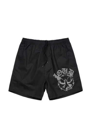 LOUD Barbed Wire Dove Shorts - Live Look Loud