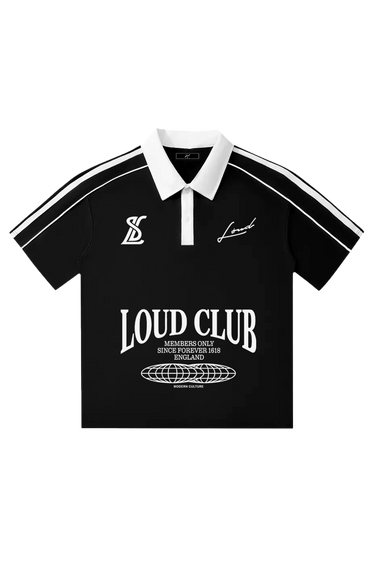 LOUD Club Tennis Polo - Live Look Loud