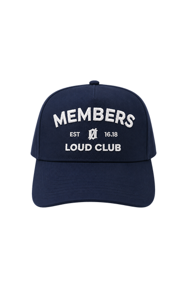 LOUD Members Cap - Navy - Live Look Loud