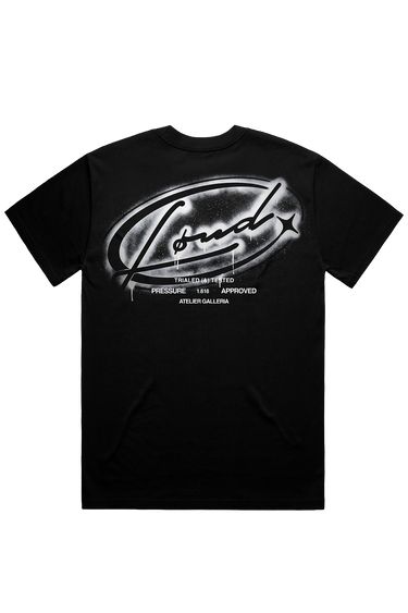 LOUD Spray Logo T-Shirt - Live Look Loud
