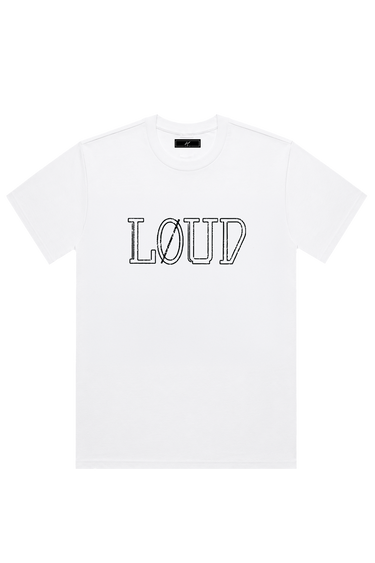 LOUD Cupid Since Forever White T-Shirt - Live Look Loud