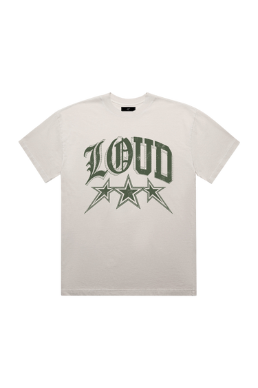 LOUD Varsity Stars T-Shirt - Live Look Loud