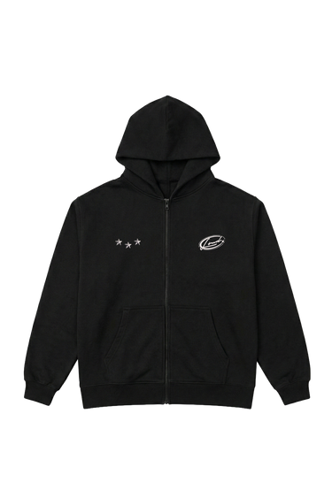 LOUD Black Essential Hoodie - Live Look Loud