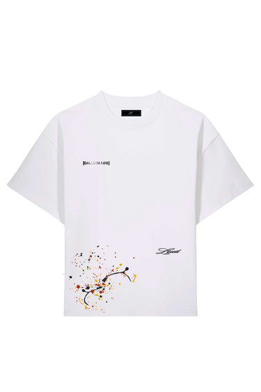 LOUD Art T-Shirt - White – front | LOUD streetwear