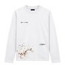 LOUD Art T-Shirt - Long Sleeve - White – front | LOUD streetwear