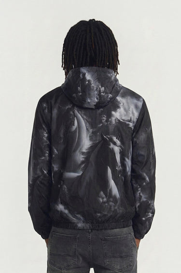 LOUD Horses Windbreaker Jacket - Live Look Loud