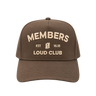 LOUD Members Cap - Brown - Live Look Loud
