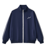 LOUD Navy Striped Tape Track Jacket - Live Look Loud