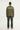 LOUD Art Dealer Waffle Long Sleeve - Khaki – back, worn | LOUD streetwear